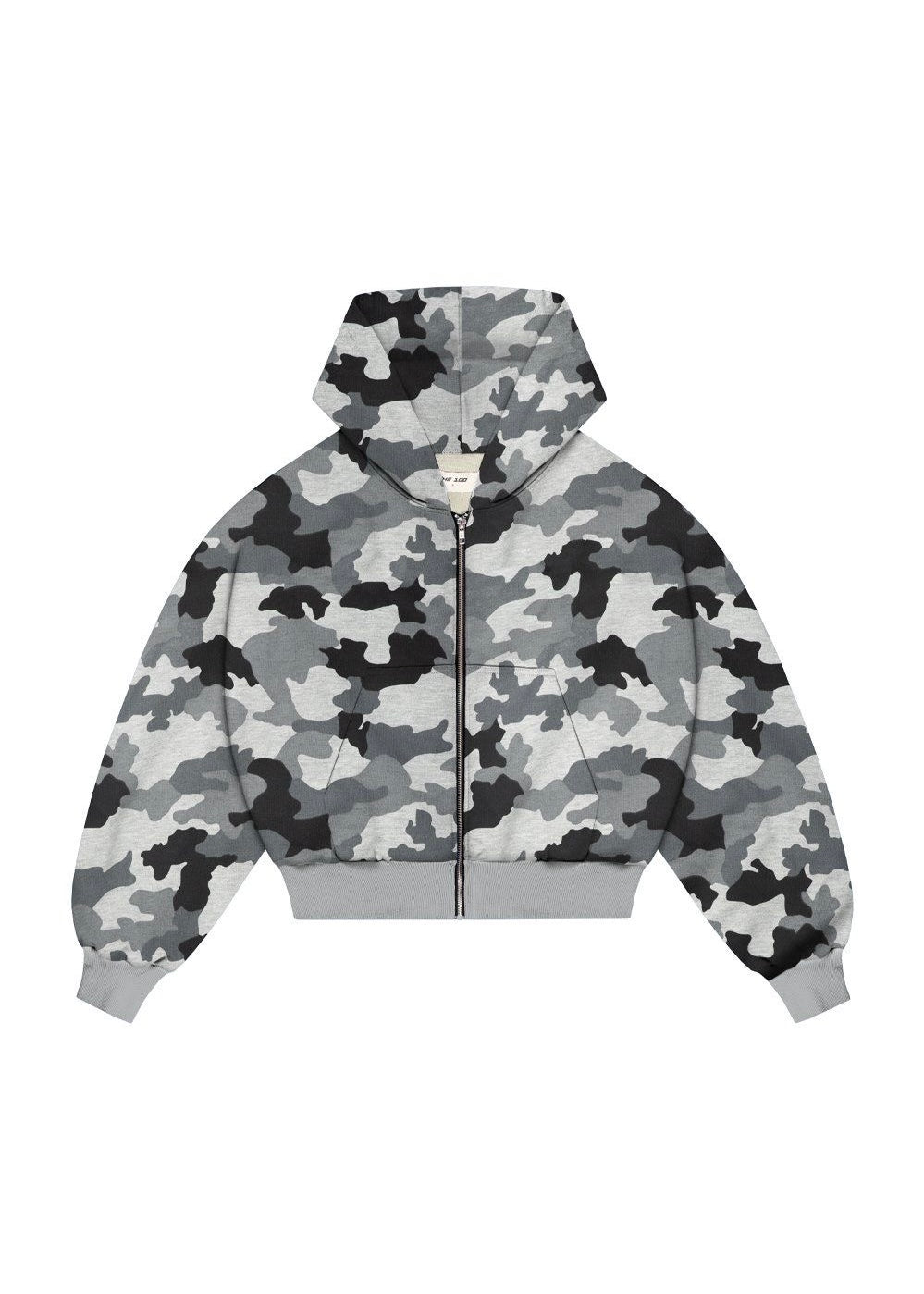 CAMO ZIPPER HOODIE